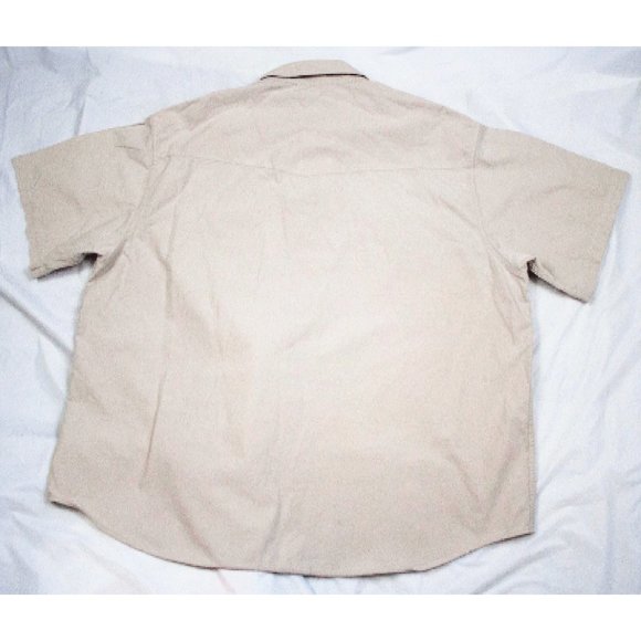 Carhartt Mens Short Sleeve Button Front Pearl Snap - Picture 3 of 5
